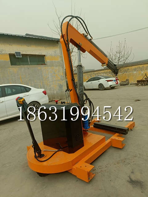 祁县自卸车厢随车吊 自制轮式四不像起重机 四驱平板吊 5吨 贵盛